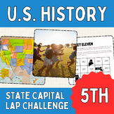 5th Grade State Capital Lap Challenge