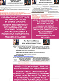 The Marrow Thieves Novel Study- worksheets/assessments - Indigenous