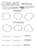 Color Practice Worksheet