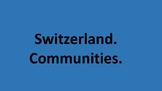 Switzerland - communities