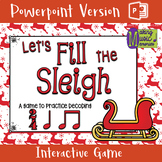 Fill the Sleigh - CS Unit 1 CS Decode Familiar - Interactive Game