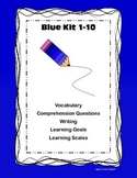 LLI Blue Kit 1-10 Comprehension Vocabulary Writing Learning Goals