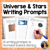 Universe and Stars Writing Prompts | Science prompts with pictures