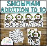 Snowman Addition to 10 Center