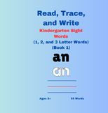 Read, Trace, Write Kindergarten Sight Word (Book 1)