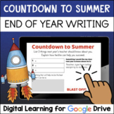 End of Year Writing Prompts & Quick Writes List Activities Google Classroom