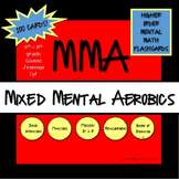 Mental Math Aerobics - 100 Basic Math Skills Flashcards!!