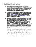 El vendedor de frutas y vegetales: Open Air Market Activity in Spanish