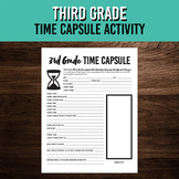 Third Grade Student Time Capsule Writing Activity | Last Day of School Activity