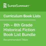 7th-8th Grade Historical Fiction Book List Bundle