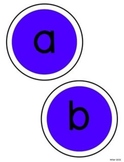 Circle Letters BLUE