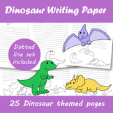 Dinosaur Writing Paper
