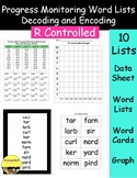 Reading Phonics R-Controlled Progress Monitoring Assessments For IEP Goals