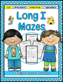 Long I Vowel Maze Practice Printables