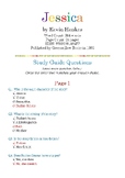 Jessica by Kevin Henkes; Multiple-Choice Study Guide Quiz/Answer Key