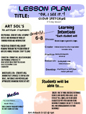 " I Can See Clearly Now" A Lesson On Cloud Sketching Creatures- Grade 5-10