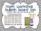 Math Workshop Bulletin Board Set