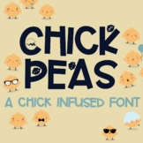 ZP Chick Peas Font