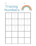 Tracing Numbers 0-10