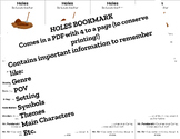 Holes Bookmark