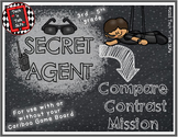 Secret Agent - COMPARE / CONTRAST  MISSION