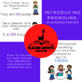 Introducing Pronouns | His/Hers/Theirs | Pronouns | Speech Therapy | Visuals