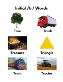 Initial /tr/ Word Pictures