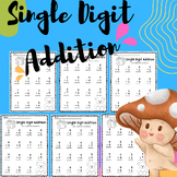 Single Digit Addition Worksheets | 50 Pages of Vertical & Horizontal Practice