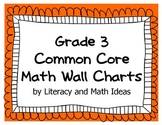 Common Core Math Grade 3 Wall Charts