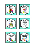 Classroom Labels