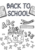 BACK TO SCHOOL   Alphabet Letter A to Z | Math & Literacy