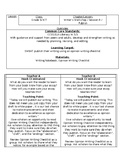 TC Writing Grade 5 Lesson 9 (Argumentative Unit)