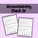 Accountability Check In - SMART goals