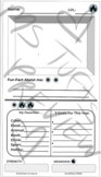 Â¡Â°All About MeÂ¡Â±- PokÂ¨Â¦mon Card Themed Template
