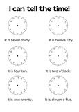 I can tell the time