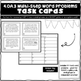 4.OA.4 Multi-step Word Problems Task Cards