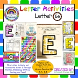 Letter E- Review Activities