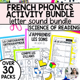 French Phonics Activities - Aligned with the Science of Reading - Letter sounds