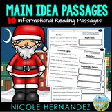 Christmas Main Idea and Supporting Details Passages