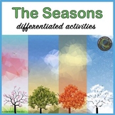 Seasons Activities & Differentiated Science Reading Passages for Primary Grades