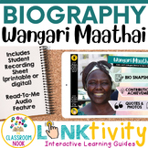 Wangari Maathai LINKtivity? (Digital Biography Activity)