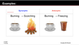 Synonyms, Antonyms, & Homophones Review