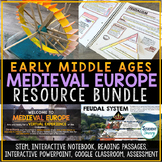 Medieval Europe Activities Early Middle Ages Reading Passages Projects Timeline