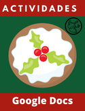 Hispanic Christmas Food Worksheets