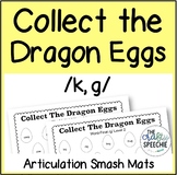 Collect The Dragon Eggs: Articulation Smash Mats for /k, g/