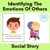 Identifying Emotions of Others - Social Story