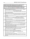 Georgia U.S. History Standard 18 Video Review Sheet