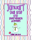 January Intervention and Small Group Activities
