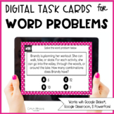 Digital Word Problem Task Cards