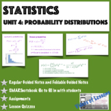 Statistics- Unit 4 Probability Distributions (with videos of lessons)